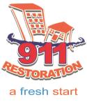 911 Restoration of Durham company logo